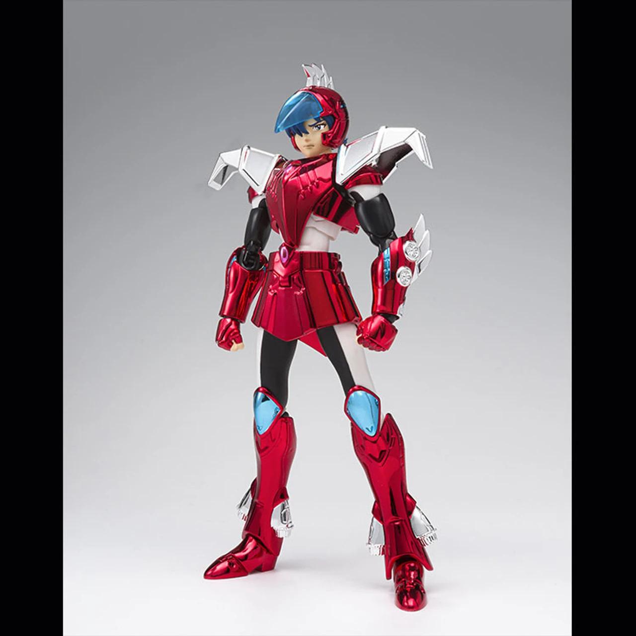 BANDAI SPIRITS "SAINT SEIYA" SAINT CLOTH MYTH STEEL SAINT SKYCLOTH SHO REVIVAL VER. ACTION FIGURE 3 BANDAI SPIRITS "SAINT SEIYA" SAINT CLOTH MYTH STEEL SAINT SKYCLOTH SHO REVIVAL VER. ACTION FIGURE