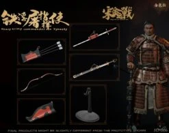 SONDER JIN-SONG WARS - HEAVY ARMOR ARMY COMMANDER (IRON PAGODA) OF THE JIN DYNASTY 1/6 SCALE ACTION FIGURE GOLDEN VERSION SD-006 -US Model Figures Sales 2024 1 92554.1634343342