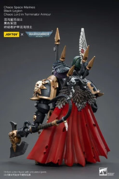 Joy Toy Warhammer 40K Chaos Space Marines Black Legion Chaos Lord In Terminator Armor 1/18 Scale Action Figure -US Model Figures Sales 2024 2 225 39830.1687309191
