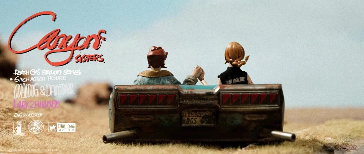 Damtoys X CoalDog Death Gas Station Series - Canyon Sisters 1/12 Scale Action Figure Combo Set PES028 6 Damtoys X CoalDog Death Gas Station Series - Canyon Sisters 1/12 Scale Action Figure Combo Set PES028 - Image 4