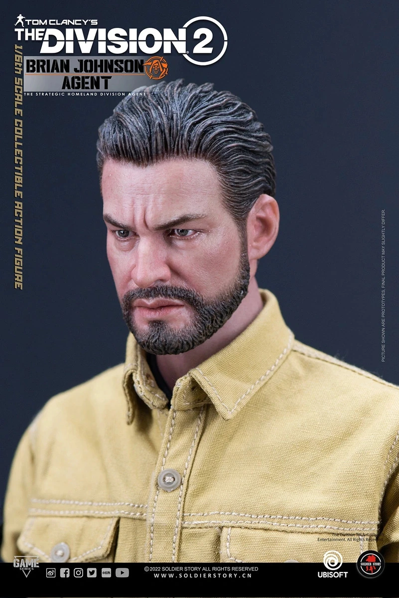 Soldier Story Tom Clancy's The Division 2 - Agent Brian Johnson 1/6 Scale Action Figure Deluxe Version SSG-005 17 Soldier Story Tom Clancy's The Division 2 - Agent Brian Johnson 1/6 Scale Action Figure Deluxe Version SSG-005 - Image 15
