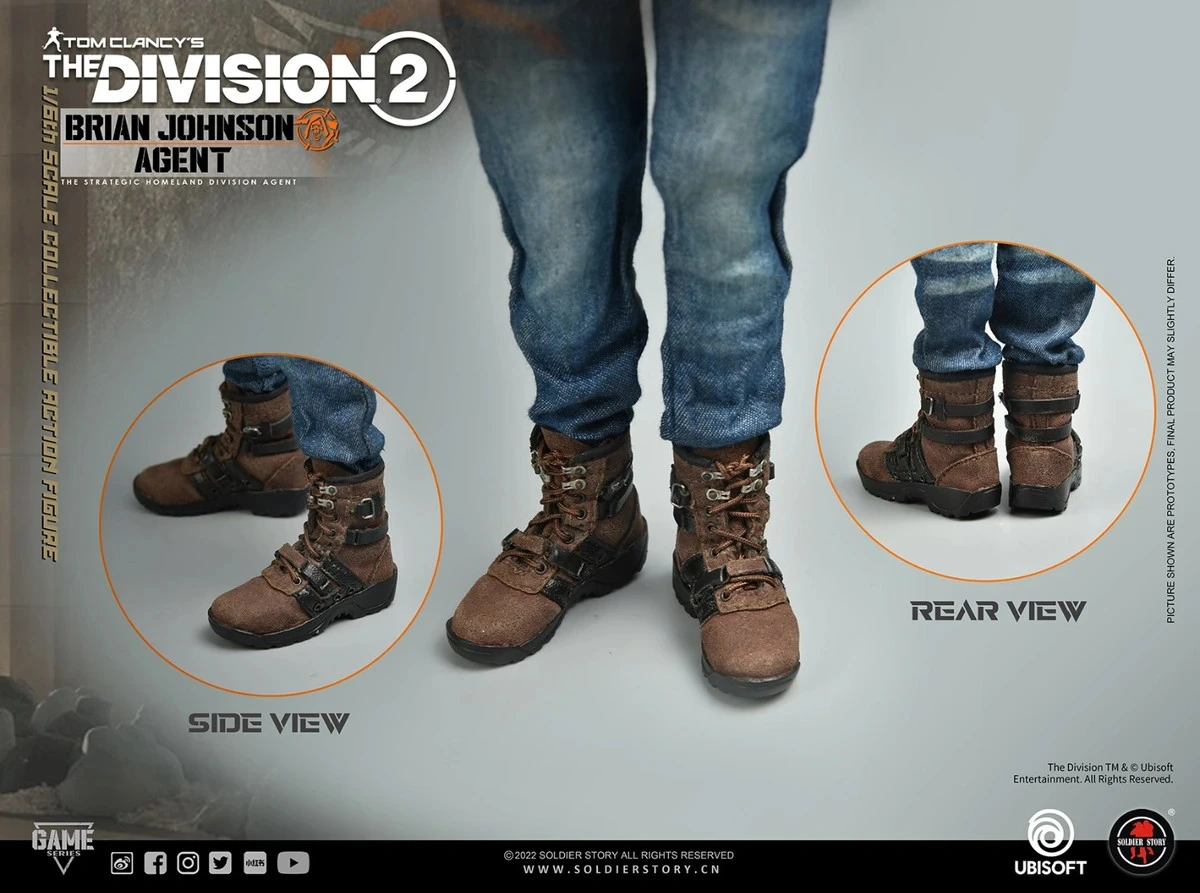 Soldier Story Tom Clancy's The Division 2 - Agent Brian Johnson 1/6 Scale Action Figure Deluxe Version SSG-005 21 Soldier Story Tom Clancy's The Division 2 - Agent Brian Johnson 1/6 Scale Action Figure Deluxe Version SSG-005 - Image 19