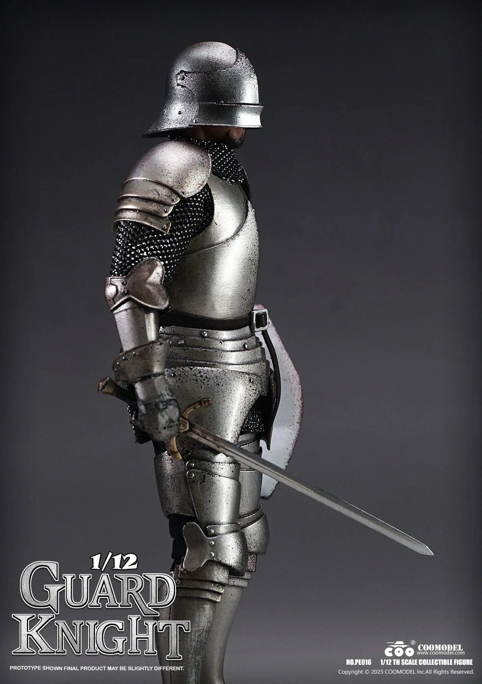 COOModel Palm Empire Series - Guard Knight 1/12 Scale Action Figure PE016 7 COOModel Palm Empire Series - Guard Knight 1/12 Scale Action Figure PE016 - Image 5