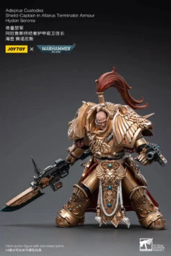 Joy Toy Warhammer 40K Adeptus Custodes Vexilus Praetor In Allarus Terminator Amour 1/18 Scale Action Figure Set Of 3 -US Model Figures Sales 2024 262A0021 74103.1676493661