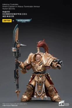 Joy Toy Warhammer 40K Adeptus Custodes Vexilus Praetor In Allarus Terminator Amour 1/18 Scale Action Figure Set Of 3 -US Model Figures Sales 2024 262A0023 12422.1676493664