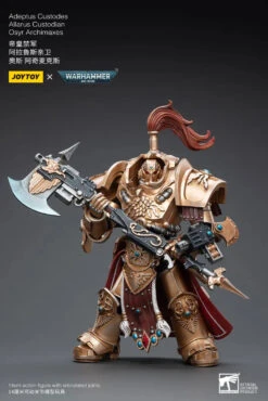 Joy Toy Warhammer 40K Adeptus Custodes Vexilus Praetor In Allarus Terminator Amour 1/18 Scale Action Figure Set Of 3 -US Model Figures Sales 2024 262A0024 54642.1676493663