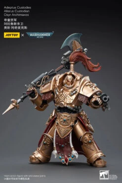 Joy Toy Warhammer 40K Adeptus Custodes Vexilus Praetor In Allarus Terminator Amour 1/18 Scale Action Figure Set Of 3 -US Model Figures Sales 2024 262A0028 38240.1676493667