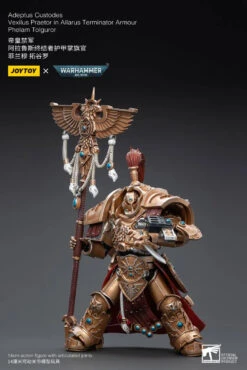 Joy Toy Warhammer 40K Adeptus Custodes Vexilus Praetor In Allarus Terminator Amour 1/18 Scale Action Figure Set Of 3 -US Model Figures Sales 2024 262A0035 88900.1676493675