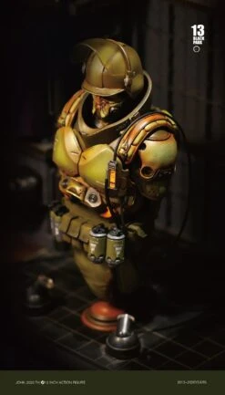 BLACK 13 PARK - BLACK LABORARY SERIES CINDER BURNING / HEAVY ARMORED SUPRESSING TROOPER - BROWN BEAR 1/6 SCALE ACTION FIGURE SET WITH EXPANSION PACK -US Model Figures Sales 2024 26 11911.1620676598