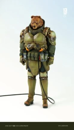 BLACK 13 PARK - BLACK LABORARY SERIES CINDER BURNING / HEAVY ARMORED SUPRESSING TROOPER - BROWN BEAR 1/6 SCALE ACTION FIGURE SET WITH EXPANSION PACK -US Model Figures Sales 2024 2 11027.1620676598