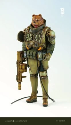 BLACK 13 PARK - BLACK LABORARY SERIES CINDER BURNING / HEAVY ARMORED SUPRESSING TROOPER - BROWN BEAR 1/6 SCALE ACTION FIGURE SET WITH EXPANSION PACK -US Model Figures Sales 2024 3 50027.1620676598