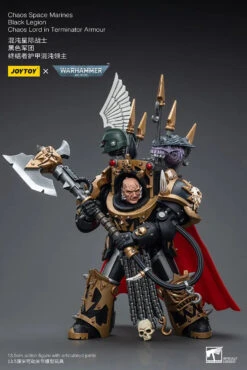 Joy Toy Warhammer 40K Chaos Space Marines Black Legion Chaos Lord In Terminator Armor 1/18 Scale Action Figure -US Model Figures Sales 2024 5 213 65634.1687309196