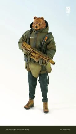 BLACK 13 PARK - BLACK LABORARY SERIES CINDER BURNING / HEAVY ARMORED SUPRESSING TROOPER - BROWN BEAR 1/6 SCALE ACTION FIGURE SET WITH EXPANSION PACK -US Model Figures Sales 2024 5 27950.1620676598