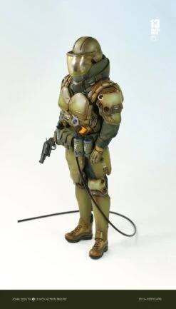 BLACK 13 PARK - BLACK LABORARY SERIES CINDER BURNING / HEAVY ARMORED SUPRESSING TROOPER - BROWN BEAR 1/6 SCALE ACTION FIGURE SET WITH EXPANSION PACK -US Model Figures Sales 2024 8 84975.1620676598