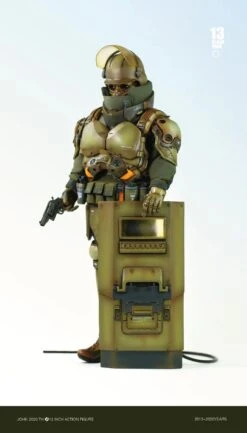 BLACK 13 PARK - BLACK LABORARY SERIES CINDER BURNING / HEAVY ARMORED SUPRESSING TROOPER - BROWN BEAR 1/6 SCALE ACTION FIGURE SET WITH EXPANSION PACK -US Model Figures Sales 2024 9 98638.1620676598