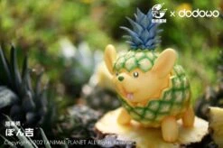 ANIMAL PLANET X DODOWO VEGETABLE FAIRIES FIGURE COLLECTION - PINEAPPLE POODLE RESIN FIGURE -US Model Figures Sales 2024 AT09070 2 29555.1623887491