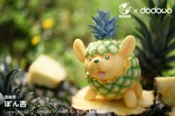 ANIMAL PLANET X DODOWO VEGETABLE FAIRIES FIGURE COLLECTION - PINEAPPLE POODLE RESIN FIGURE