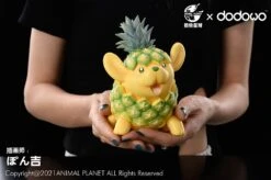 ANIMAL PLANET X DODOWO VEGETABLE FAIRIES FIGURE COLLECTION - PINEAPPLE POODLE RESIN FIGURE -US Model Figures Sales 2024 AT09070 7 09771.1623887492