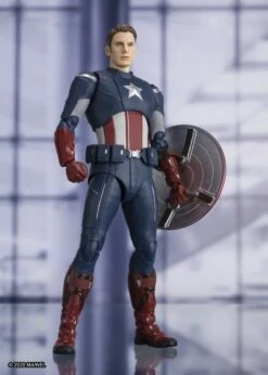 BANDAI TAMASHII NATIONS S.H.FIGUARTS "AVENGERS: ENDGAME" CAPTAIN AMERICA - CAP VS. CAP VERSION ACTION FIGURE -US Model Figures Sales 2024 CapvsCap01 60194.1588366208