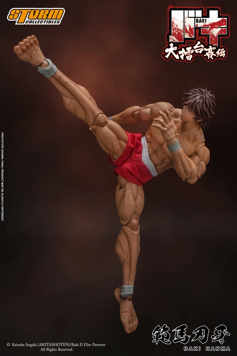 Storm Collectibles "Baki" Baki Hanma 1/12 Scale Action Figure 13 Storm Collectibles "Baki" Baki Hanma 1/12 Scale Action Figure - Image 11