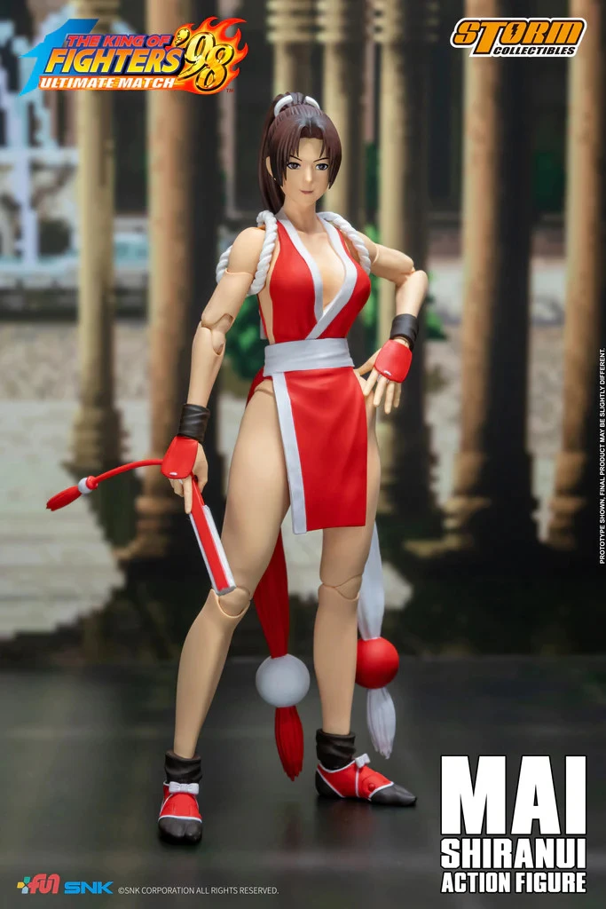 Storm Collectibles "The King Of Fighters'98 Ultimate Match" - Mai Shiranui 1/12 Scale Action Figure 5 Storm Collectibles "The King Of Fighters'98 Ultimate Match" - Mai Shiranui 1/12 Scale Action Figure - Image 3
