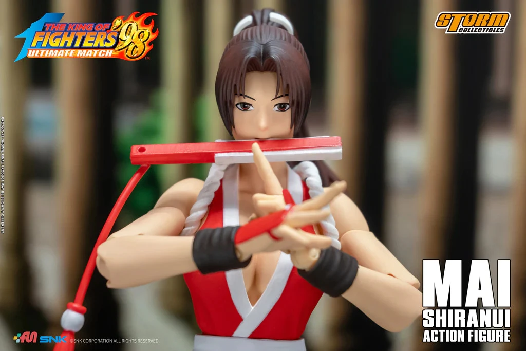 Storm Collectibles "The King Of Fighters'98 Ultimate Match" - Mai Shiranui 1/12 Scale Action Figure 11 Storm Collectibles "The King Of Fighters'98 Ultimate Match" - Mai Shiranui 1/12 Scale Action Figure - Image 9