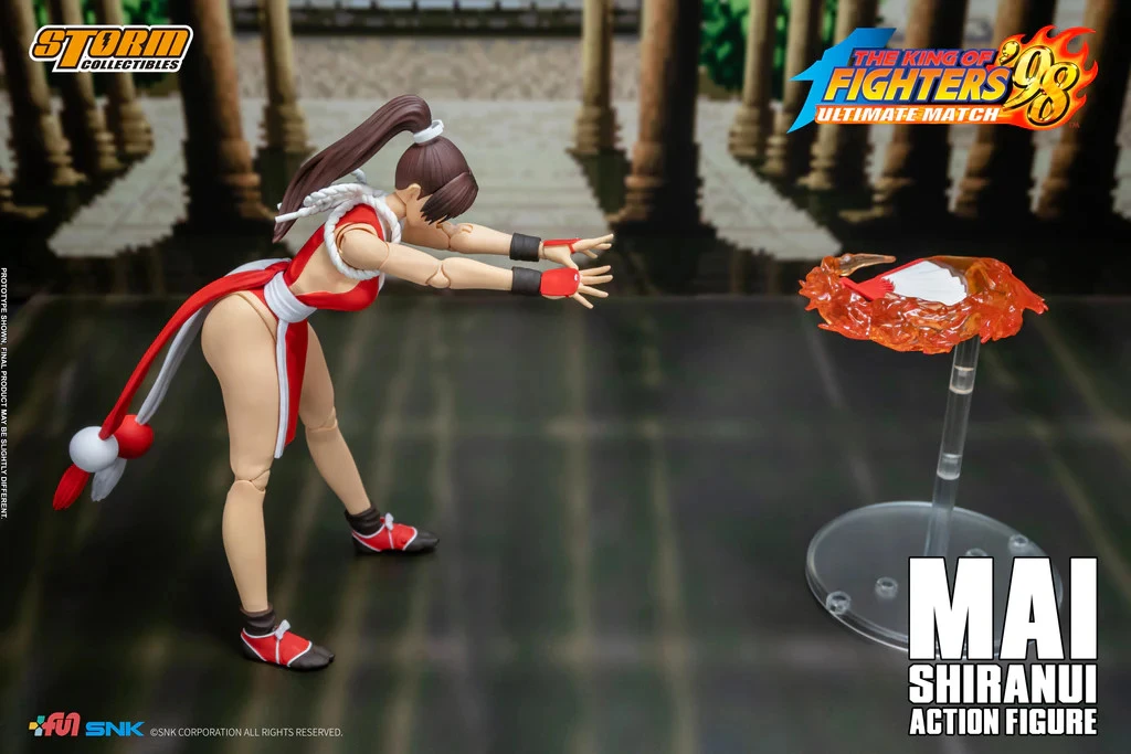 Storm Collectibles "The King Of Fighters'98 Ultimate Match" - Mai Shiranui 1/12 Scale Action Figure 13 Storm Collectibles "The King Of Fighters'98 Ultimate Match" - Mai Shiranui 1/12 Scale Action Figure - Image 11
