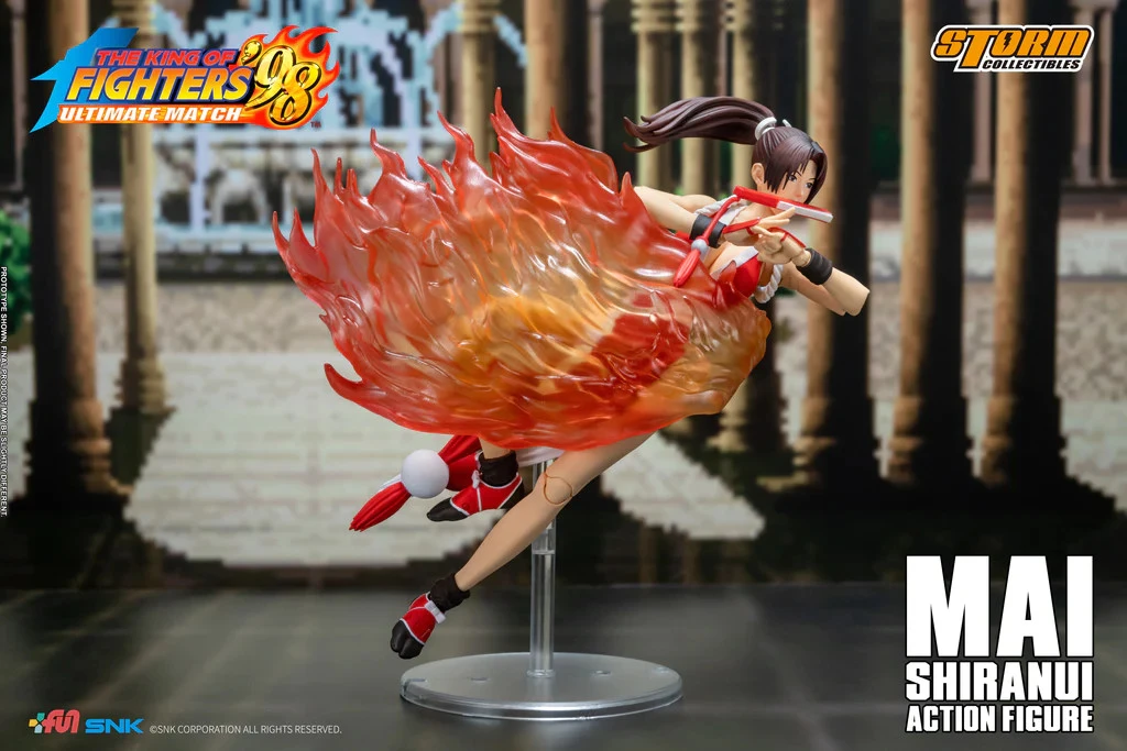 Storm Collectibles "The King Of Fighters'98 Ultimate Match" - Mai Shiranui 1/12 Scale Action Figure 15 Storm Collectibles "The King Of Fighters'98 Ultimate Match" - Mai Shiranui 1/12 Scale Action Figure - Image 13