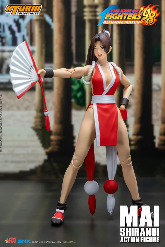 Storm Collectibles "The King Of Fighters'98 Ultimate Match" - Mai Shiranui 1/12 Scale Action Figure 17 Storm Collectibles "The King Of Fighters'98 Ultimate Match" - Mai Shiranui 1/12 Scale Action Figure - Image 15