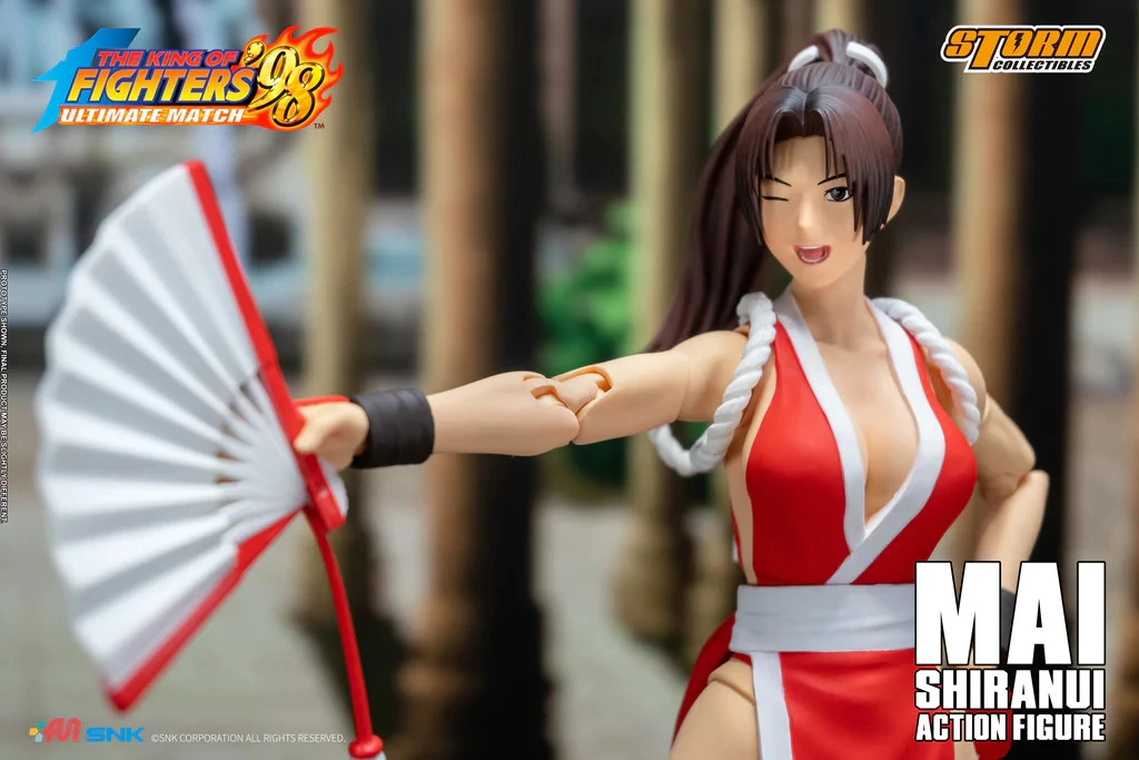 Storm Collectibles "The King Of Fighters'98 Ultimate Match" - Mai Shiranui 1/12 Scale Action Figure 18 Storm Collectibles "The King Of Fighters'98 Ultimate Match" - Mai Shiranui 1/12 Scale Action Figure - Image 16