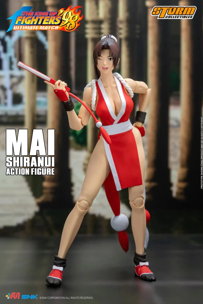 Storm Collectibles "The King Of Fighters'98 Ultimate Match" - Mai Shiranui 1/12 Scale Action Figure 21 Storm Collectibles "The King Of Fighters'98 Ultimate Match" - Mai Shiranui 1/12 Scale Action Figure - Image 19