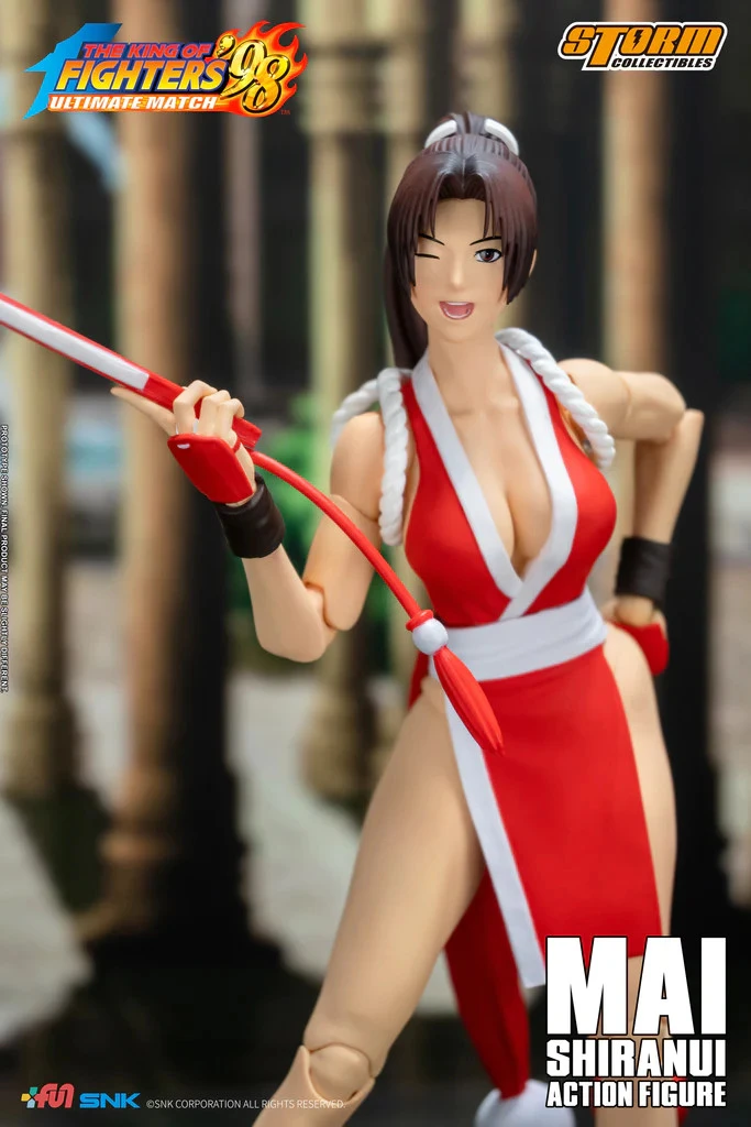 Storm Collectibles "The King Of Fighters'98 Ultimate Match" - Mai Shiranui 1/12 Scale Action Figure 20 Storm Collectibles "The King Of Fighters'98 Ultimate Match" - Mai Shiranui 1/12 Scale Action Figure - Image 18