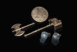 FOUR HORSEMEN STUDIOS - MYTHIC LEGIONS: DWARF DELUXE LEGION BUILDER 6" SCALE ACTION FIGURE -US Model Figures Sales 2024 Dwarf LB Accessories 00779.1622611510