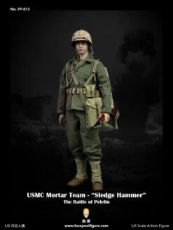 Facepool WWII USMC Mortar Team "Sledge Hammer" 1/6 Scale Action Figure Standard Version FP-013A -US Model Figures Sales 2024 FP 013A 6.jpg 47068.1686382992