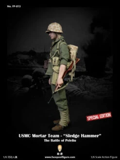 Facepool WWII USMC Mortar Team "Sledge Hammer" 1/6 Scale Action Figure Special Version FP-013B -US Model Figures Sales 2024 FP 013B 14.jpg 15407.1686383670