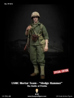 Facepool WWII USMC Mortar Team "Sledge Hammer" 1/6 Scale Action Figure Special Version FP-013B -US Model Figures Sales 2024 FP 013B 17.jpg 35758.1686383673