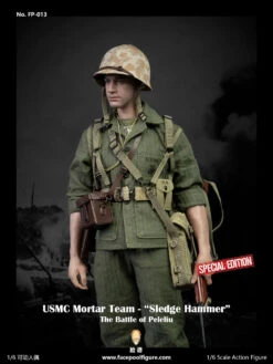 Facepool WWII USMC Mortar Team "Sledge Hammer" 1/6 Scale Action Figure Special Version FP-013B -US Model Figures Sales 2024 FP 013B 7.jpg 93590.1686383699