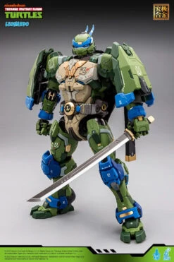 HeatBoys X SNAP TMNT Leonardo Ultimate Alloy Mecha Figure HB0012 -US Model Figures Sales 2024 HeatBoys HB0012 HB0012 16 12267.1666116713