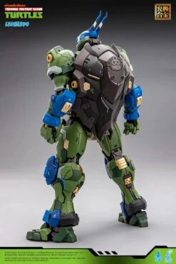 HeatBoys X SNAP TMNT Leonardo Ultimate Alloy Mecha Figure HB0012 -US Model Figures Sales 2024 HeatBoys HB0012 HB0012 5 07803.1666116699