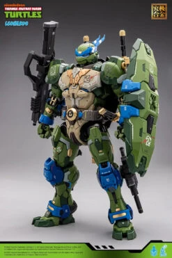 HeatBoys X SNAP TMNT Leonardo Ultimate Alloy Mecha Figure HB0012 -US Model Figures Sales 2024 HeatBoys HB0012 HB0012 50408.1666116696
