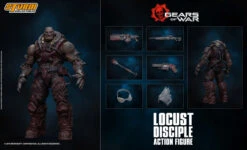 STORM COLLECTIBLES "GEARS OF WAR" LOCUST DISCIPLE 1/12 SCALE ACTION FIGURE