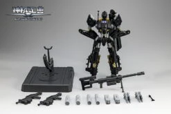 SIFIGURE INDUSTRY CS-02 ATTACK HELICOPTER-10 "DARK OWL" ALLOY TRANSFORMABLE ACTION FIGURE -US Model Figures Sales 2024 SI82466 10 24356.1634709469
