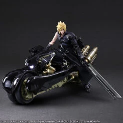 SQUARE ENIX FINAL FANTASY VII (FF7) ADVENT CHILDREN PLAY ARTS KAI - CLOUD STRIFE & FENRIR ACTION FIGURE SET (REISSUE) -US Model Figures Sales 2024 SQ33591R 1 72805.1624611127