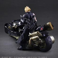SQUARE ENIX FINAL FANTASY VII (FF7) ADVENT CHILDREN PLAY ARTS KAI - CLOUD STRIFE & FENRIR ACTION FIGURE SET (REISSUE) -US Model Figures Sales 2024 SQ33591R 2 27271.1624611128