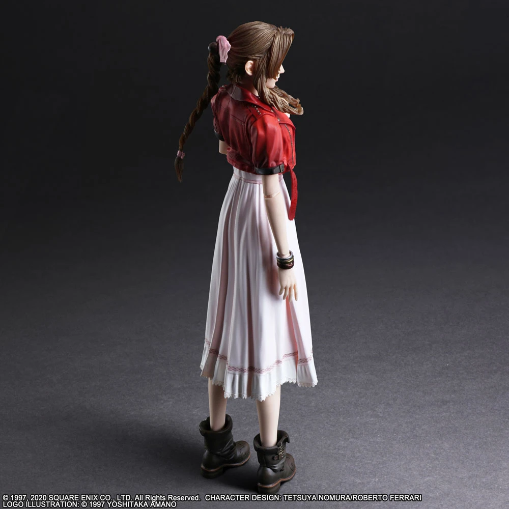 SQUARE ENIX FINAL FANTASY VII REMAKE PLAY ARTS -KAI- AERITH GAINSBOROUGH ACTION FIGURE 5 SQUARE ENIX FINAL FANTASY VII REMAKE PLAY ARTS -KAI- AERITH GAINSBOROUGH ACTION FIGURE - Image 3