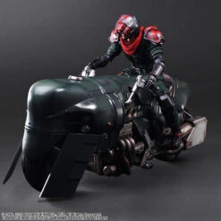 Square Enix Final Fantasy VII Remake PLAY ARTS KAI Shinra Elite Motorcycle Security Officer & Motorcycle Set -US Model Figures Sales 2024 SQ36051 2 65288.1655533198