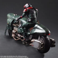 Square Enix Final Fantasy VII Remake PLAY ARTS KAI Shinra Elite Motorcycle Security Officer & Motorcycle Set -US Model Figures Sales 2024 SQ36051 3 39198.1655533199