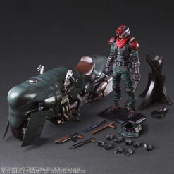 Square Enix Final Fantasy VII Remake PLAY ARTS KAI Shinra Elite Motorcycle Security Officer & Motorcycle Set -US Model Figures Sales 2024 SQ36051 5 51343.1655533200