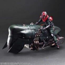 Square Enix Final Fantasy VII Remake PLAY ARTS KAI Shinra Elite Motorcycle Security Officer & Motorcycle Set -US Model Figures Sales 2024 SQ36051 6 03385.1655533197
