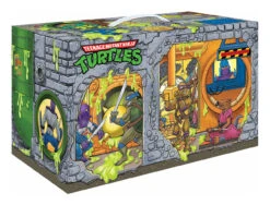 Playmates TMNT Retro Rotocast Sewer Lair PX 6 Pieces Action Figure Set
